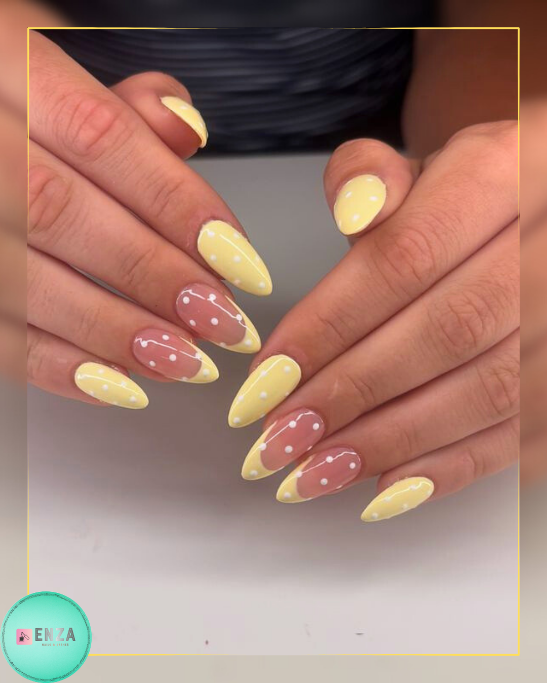 Detailed manicure work